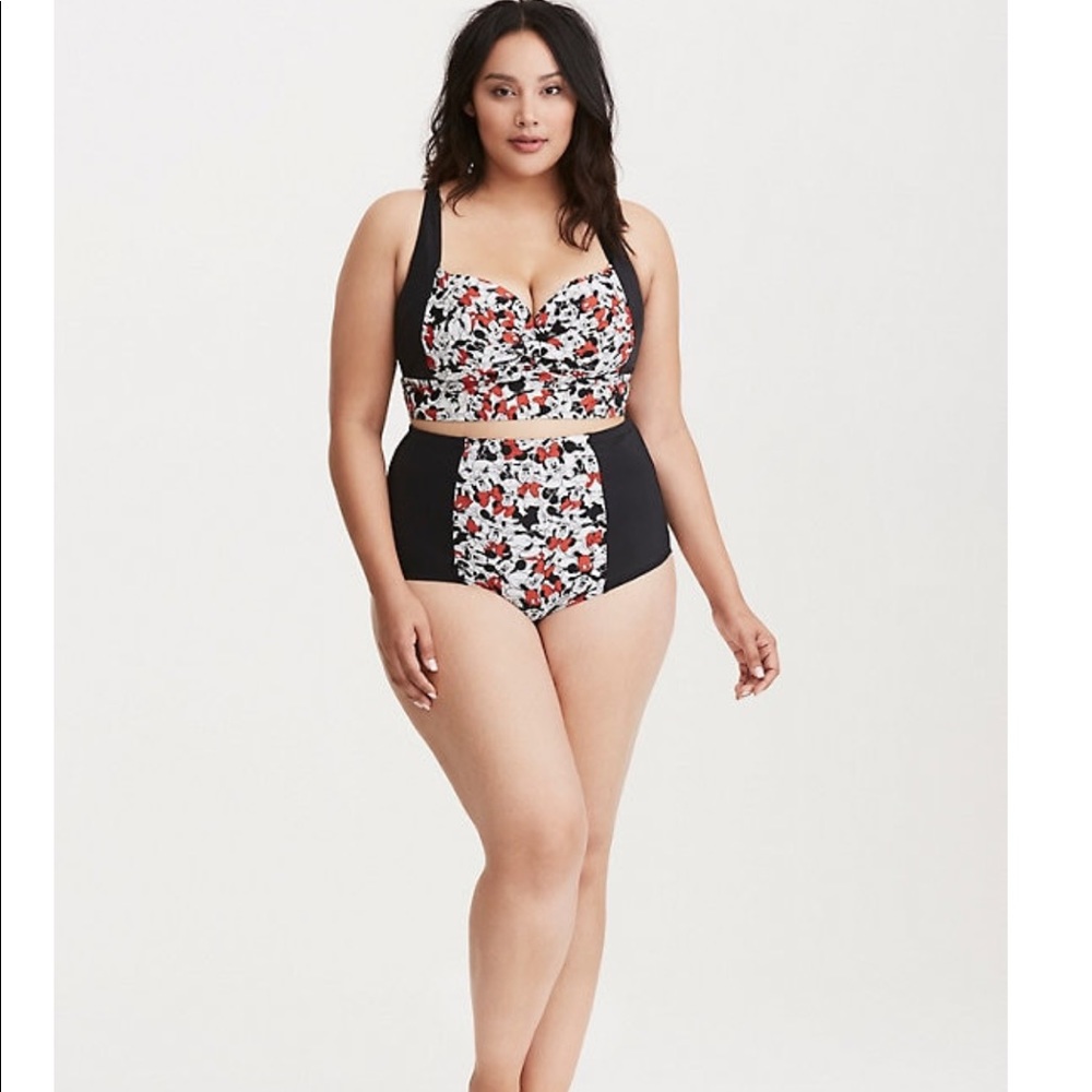 Mickey & Minnie Mouse Two Piece Swimsuit